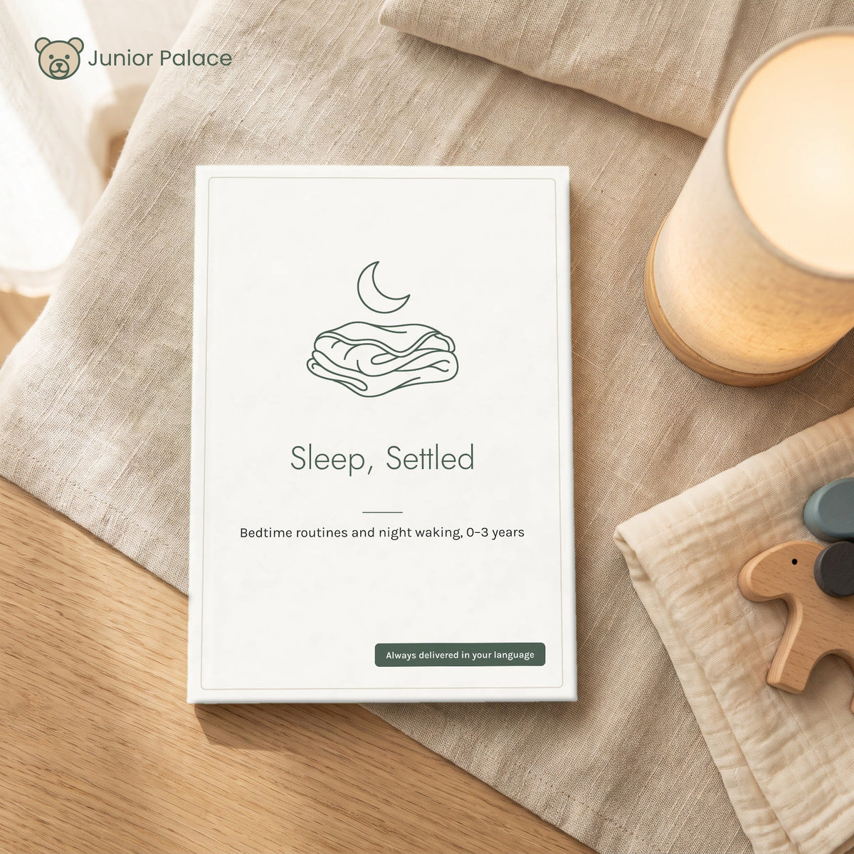 Junior Palace parent e-books, always delivered in your language