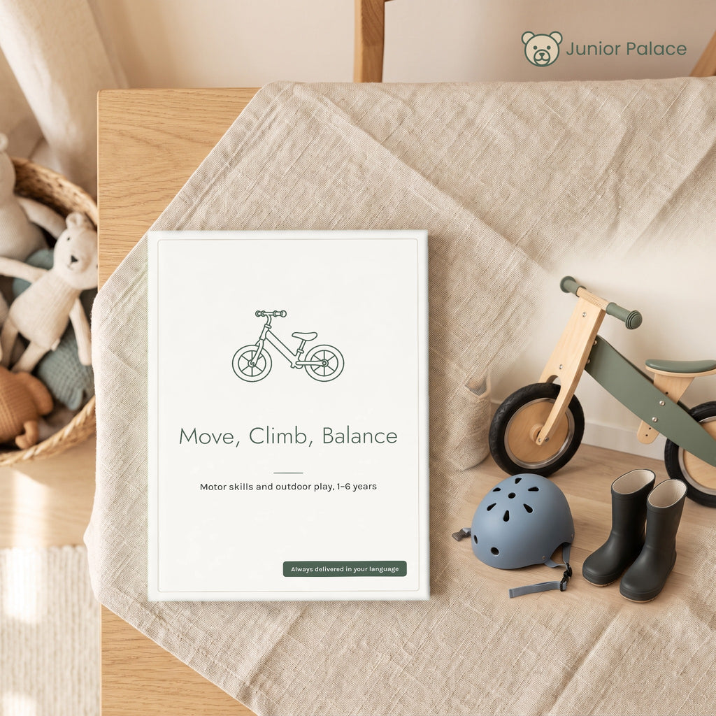 Move, Climb, Balance e-book cover mockup, always delivered in your language