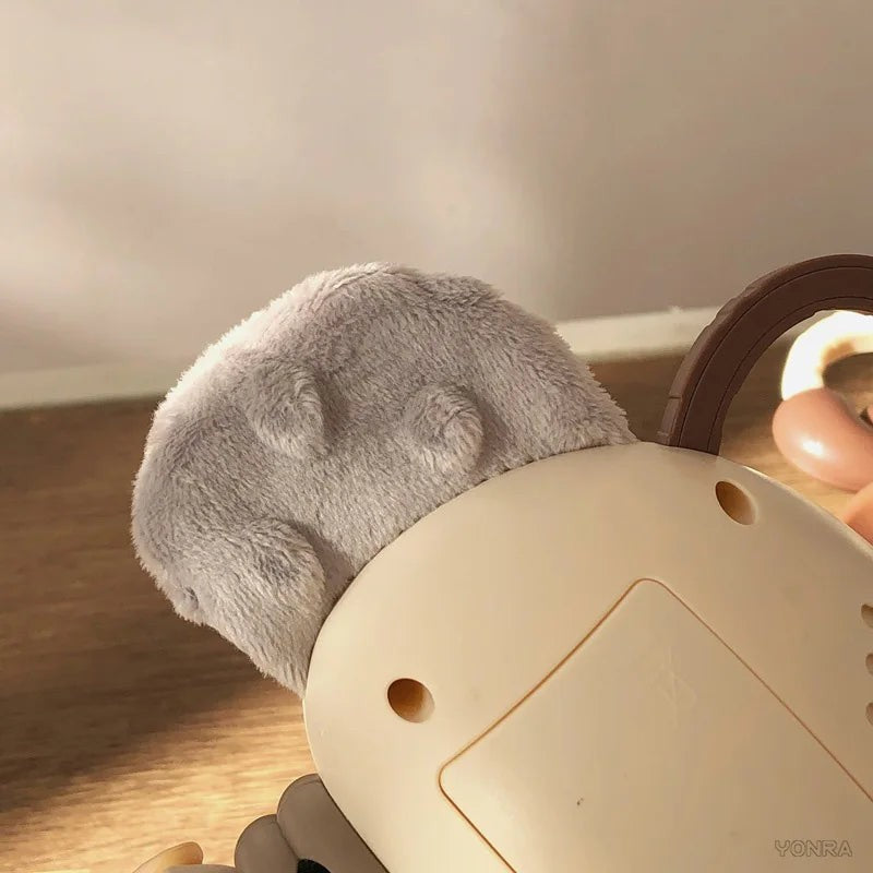 2-in-1 Accordion and Rattle - Animal Shaped