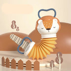 2-in-1 Accordion and Rattle - Animal Shaped