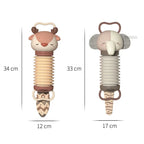 2-in-1 Accordion and Rattle - Animal Shaped