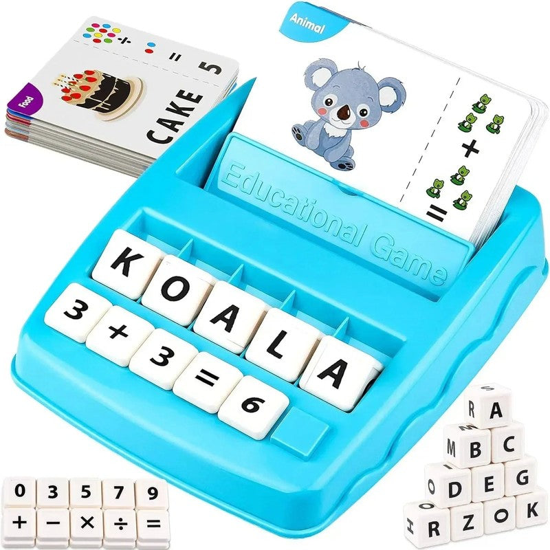 2-in-1 Set with Alphabet and Number Cards