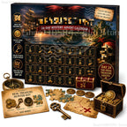 24-Day Mystery Adventure Advent Calendar - Escape Room Puzzle Game