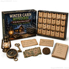 24-Day Mystery Adventure Advent Calendar - Escape Room Puzzle Game