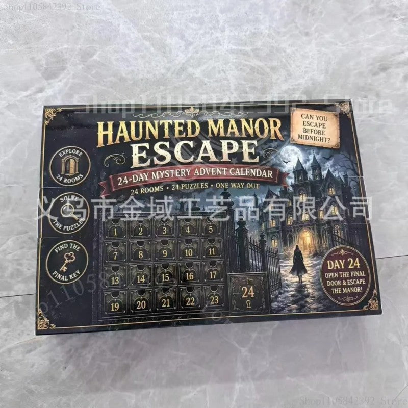 24-Day Mystery Adventure Advent Calendar - Escape Room Puzzle Game