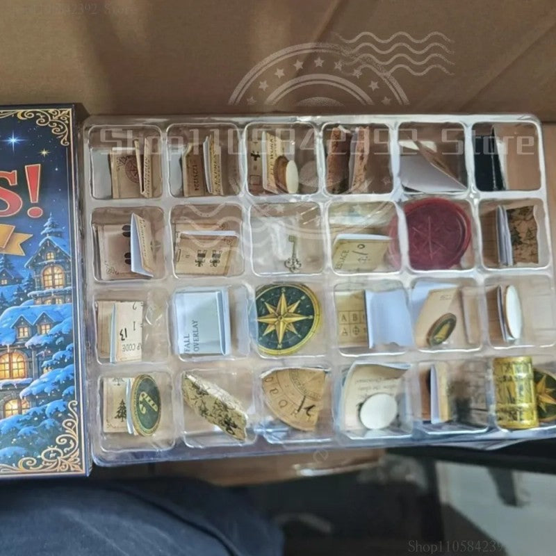 24-Day Mystery Adventure Advent Calendar - Escape Room Puzzle Game