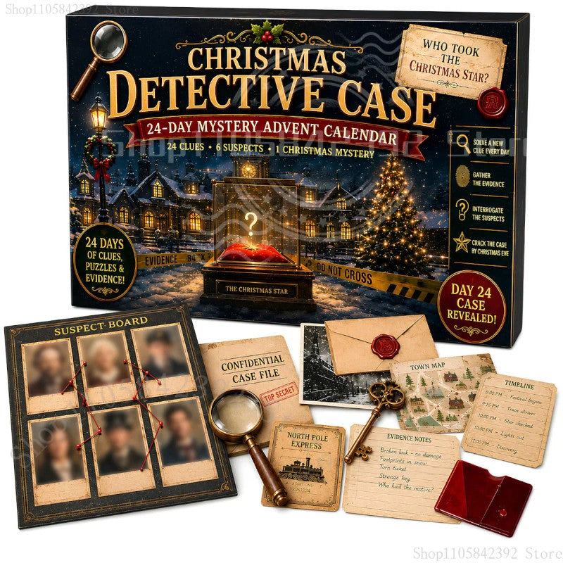 24-Day Mystery Adventure Advent Calendar - Escape Room Puzzle Game