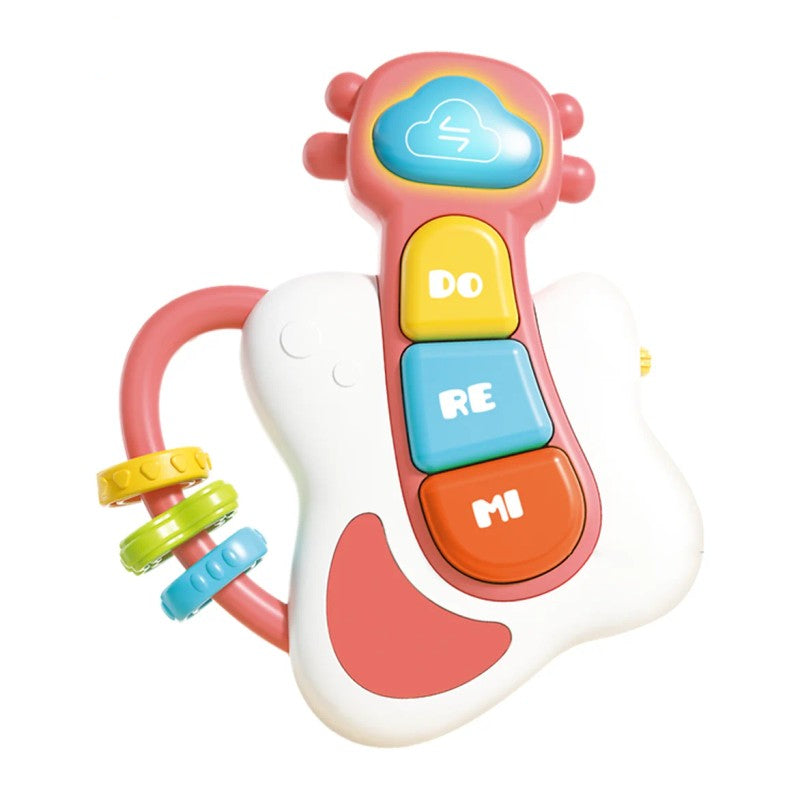 3-Piece Baby Musical Toy Set - Piano, Guitar and Hand Drum