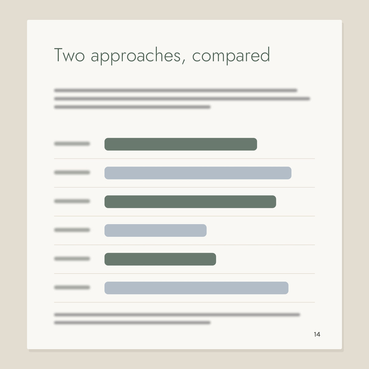 Inside page from Potty Training Without the Battle: Two approaches, compared
