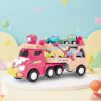 5-in-1 Play Set - Dinosaur Truck with Mini Vehicles