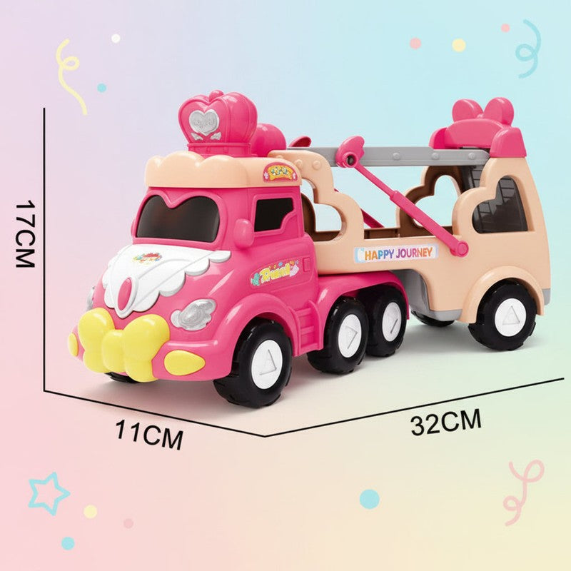 5-in-1 Play Set - Dinosaur Truck with Mini Vehicles