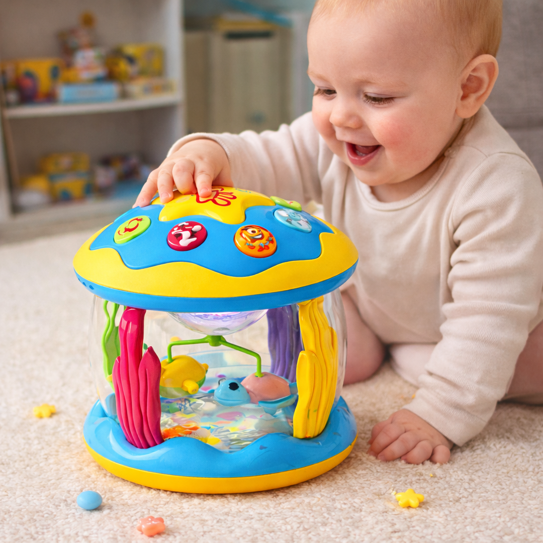 Activity Toy with Light and Sound Activation