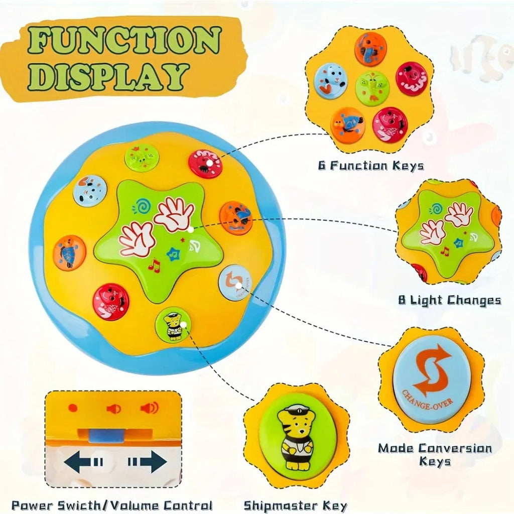 Activity Toy with Light and Sound Activation