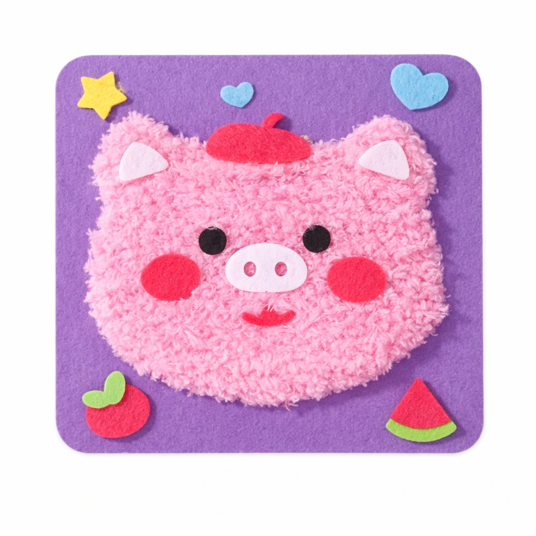 Animal Craft Kit with Felt Panels