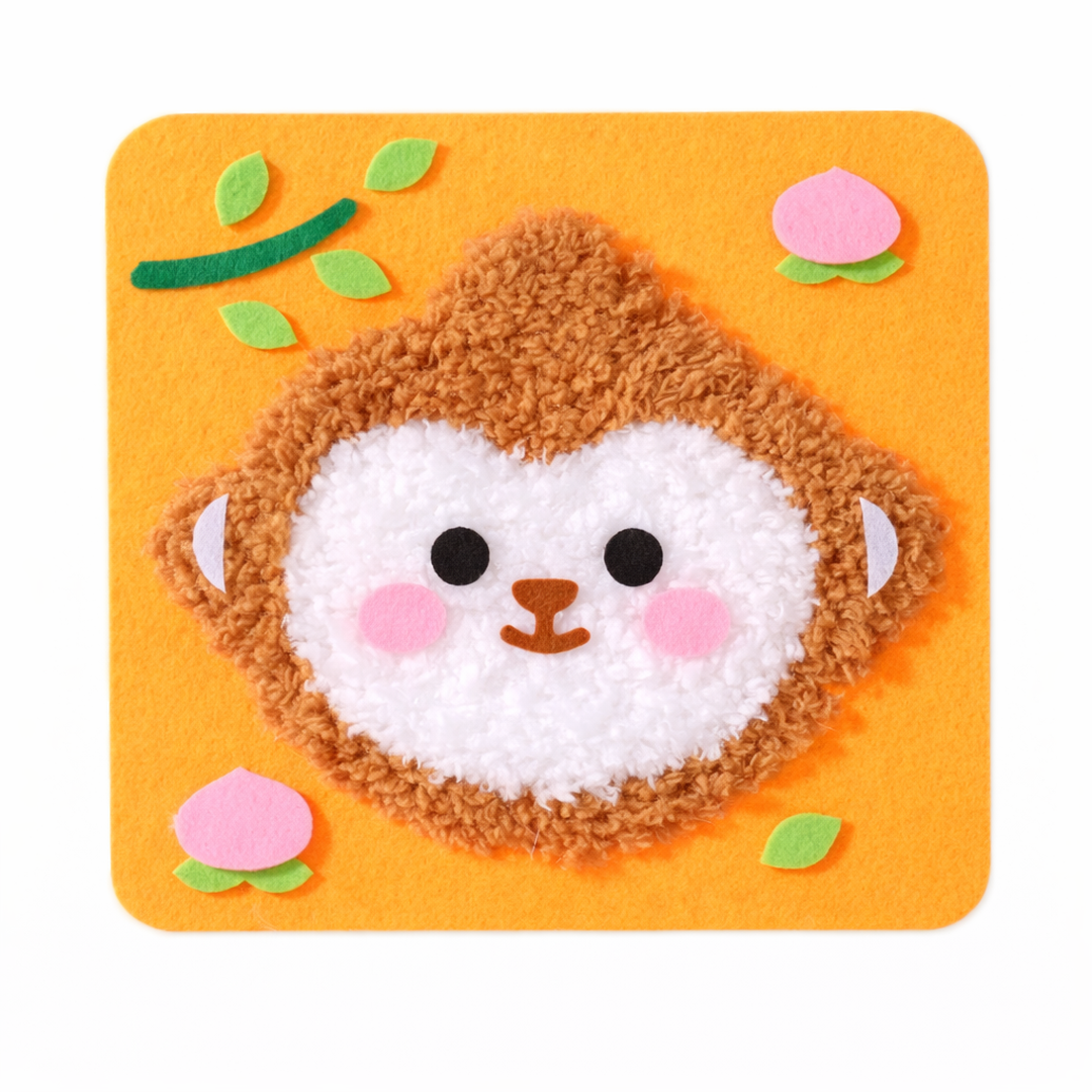 Animal Craft Kit with Felt Panels