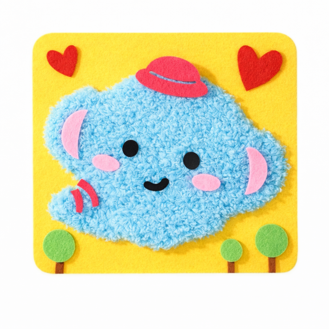 Animal Craft Kit with Felt Panels