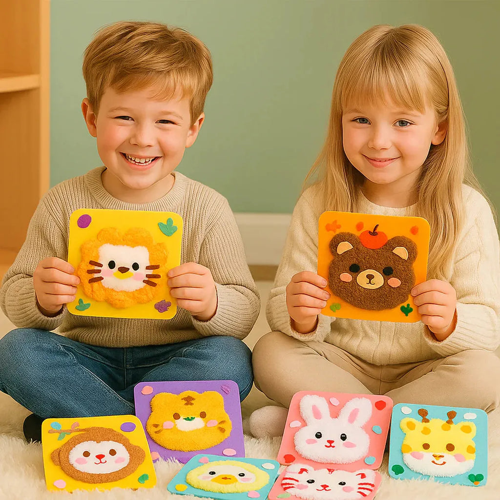 Animal Craft Kit with Felt Panels