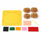 Kit creativo di animali con pannelli in feltro