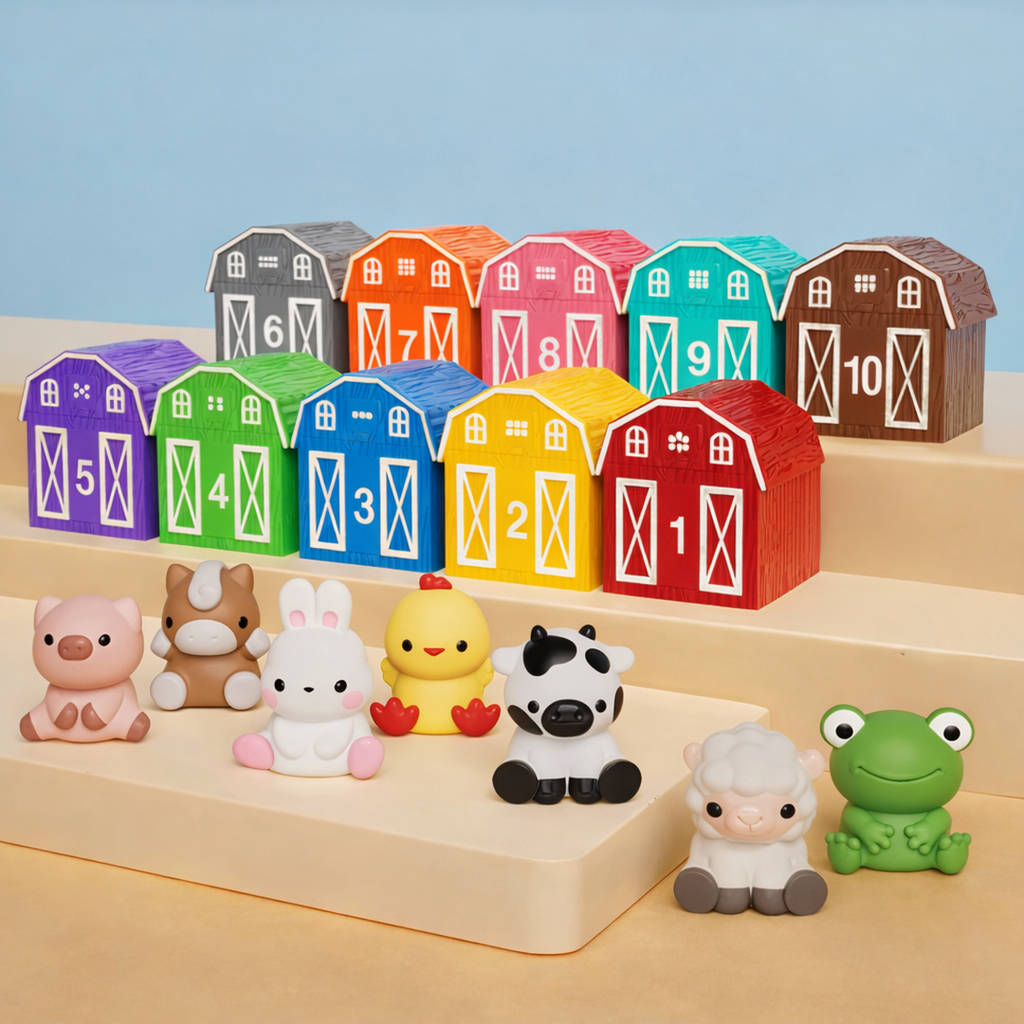 Animal Matching Toy Set for Toddlers