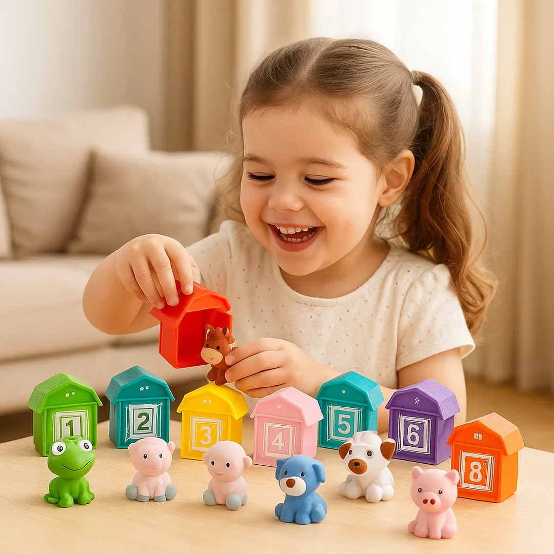 Animal Matching Toy Set for Toddlers