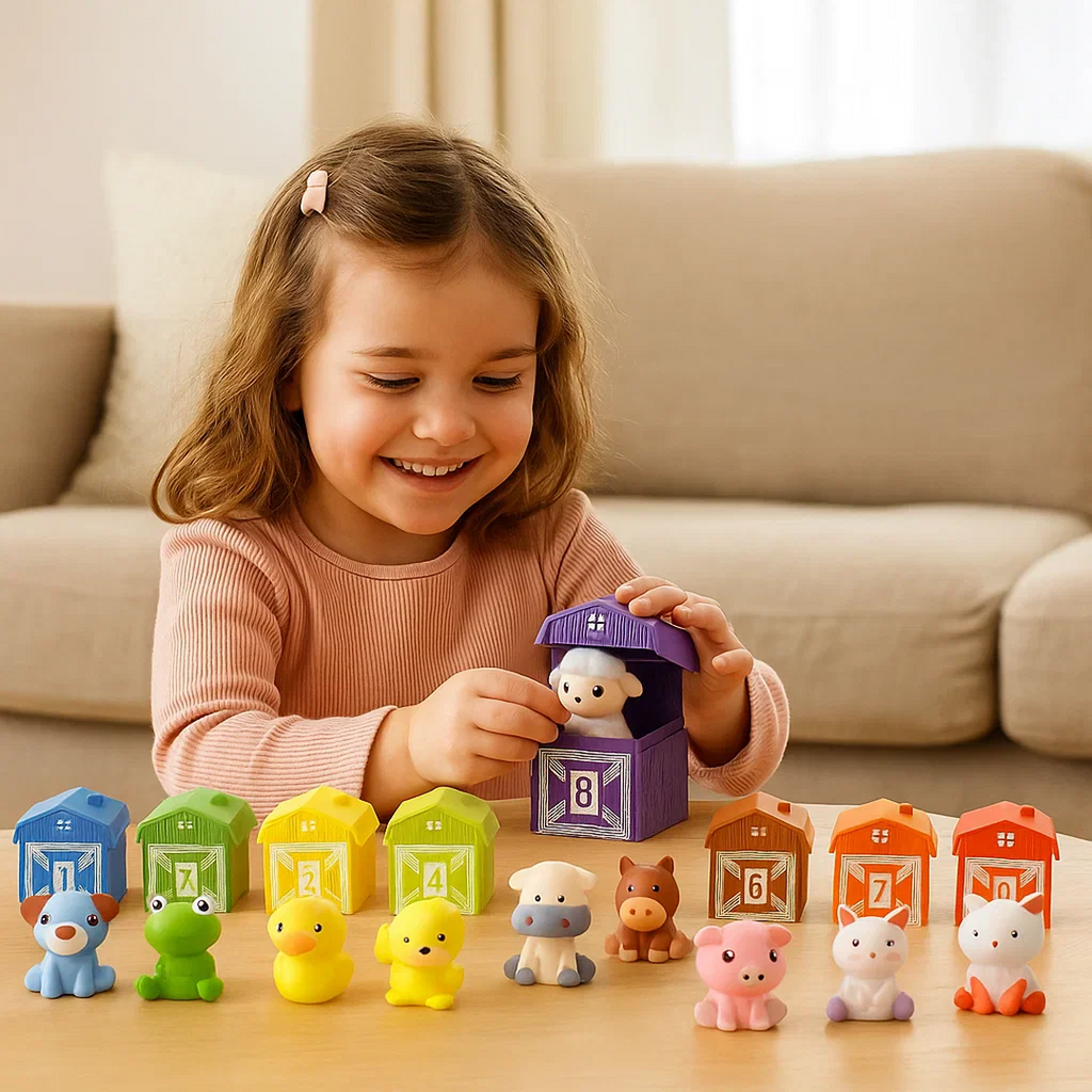 Animal Matching Toy Set for Toddlers