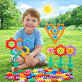 Interlocking Snowflake Building Blocks