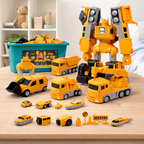 Set de construcción de vehículos modulares de juguete