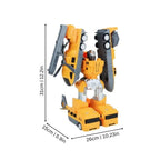 Set de construcción de vehículos modulares de juguete