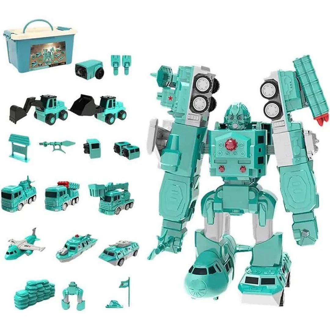 Modular Construction Vehicle Building Toy Set