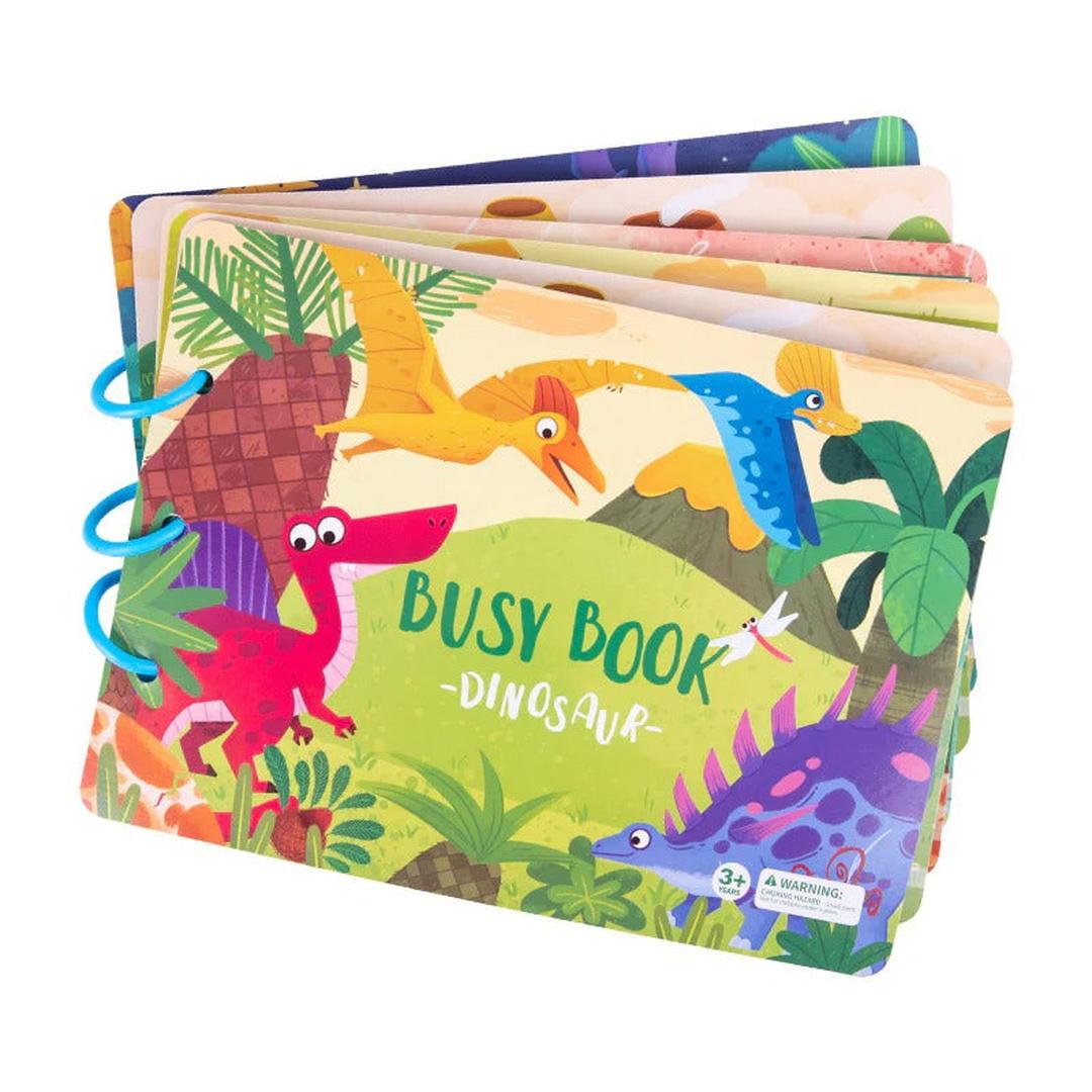 Montessori Busy Book with Removable Velcro Pieces