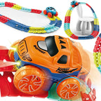 Set de pista de coches de juguete con circuito de bucle