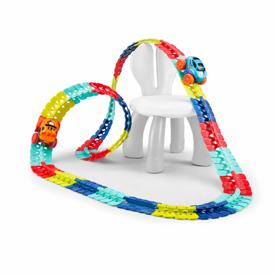 Car Track Toy Set with Loop Track