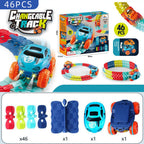 Set de pista de coches de juguete con circuito de bucle