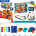 Set de pista de coches de juguete con circuito de bucle