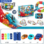 Set de pista de coches de juguete con circuito de bucle