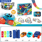Set de pista de coches de juguete con circuito de bucle