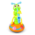 Gioco a forma di bruco musicale con luci, suoni e movimento
