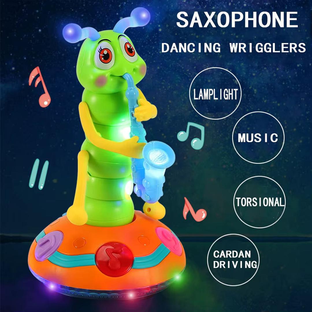 Musical Caterpillar Toy with Lights, Sound and Movement