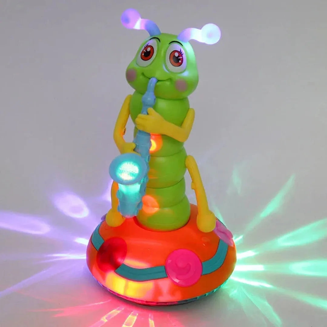 Musical Caterpillar Toy with Lights, Sound and Movement