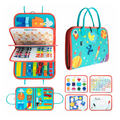 Children’s Activity Book Toy with Fabric Carry Case