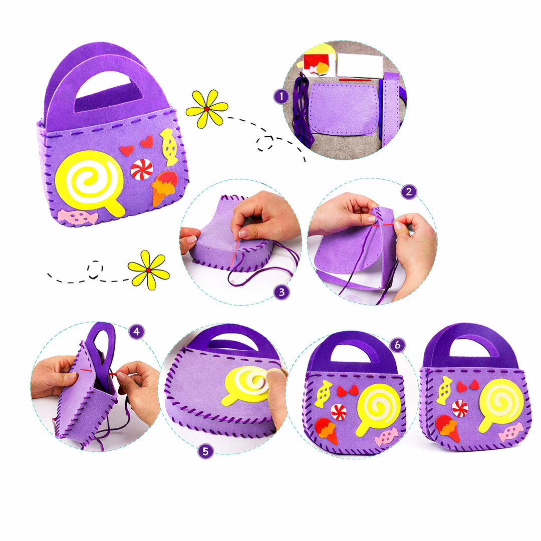 Felt Bag Craft Kit for Kids