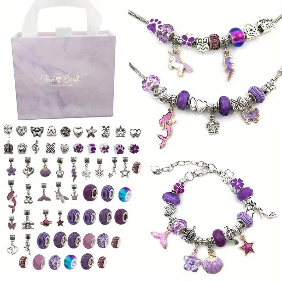 Jewellery Craft toy Kit with Beads and Charms