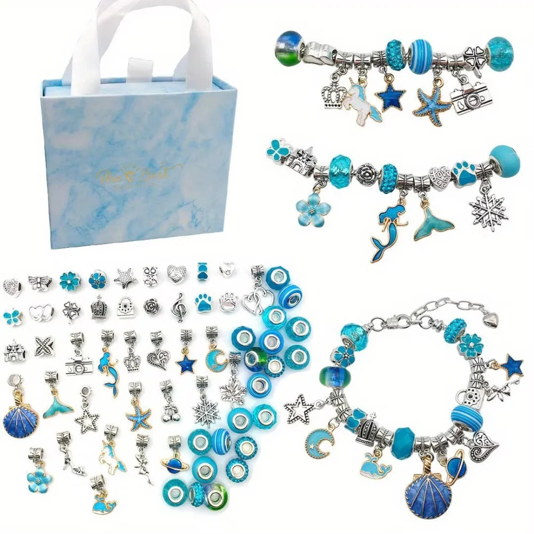 Jewellery Craft toy Kit with Beads and Charms