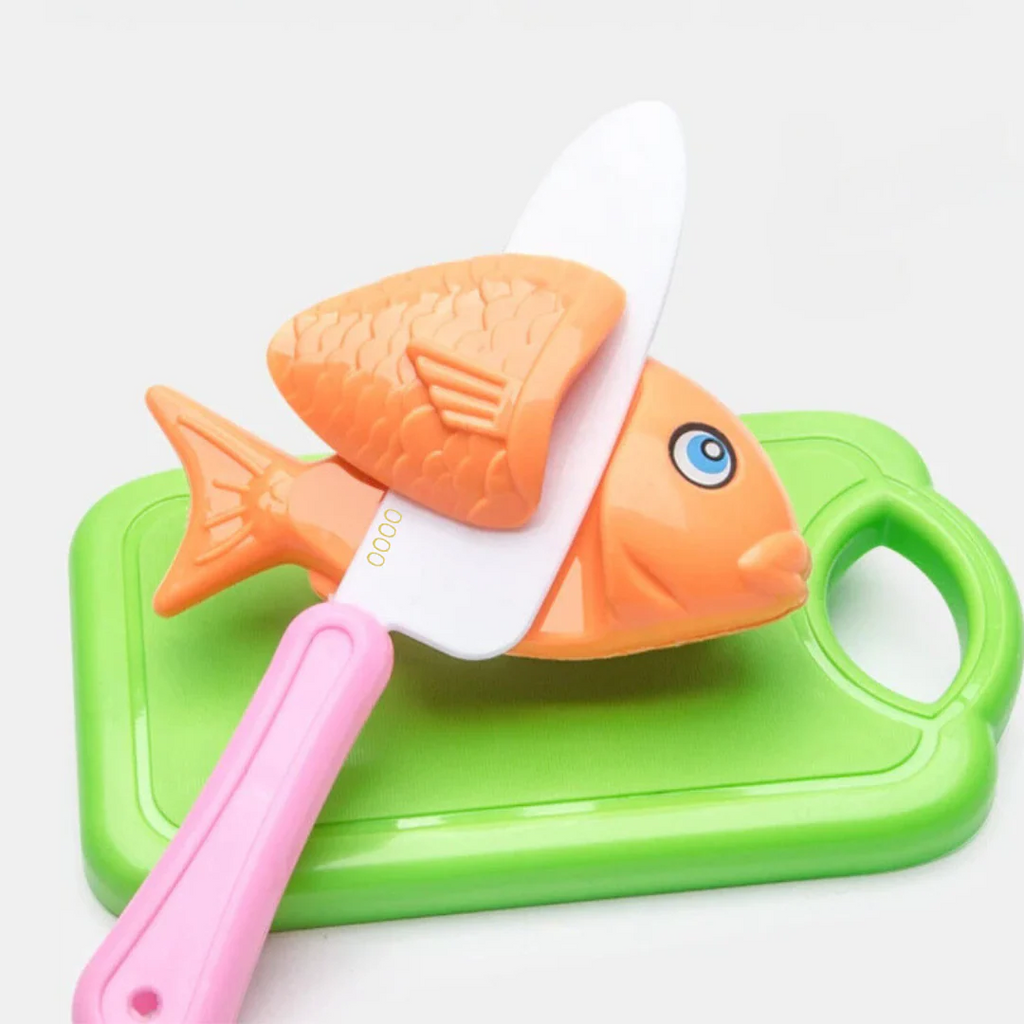 Cuttable Fruit and Vegetable Toy Play Set