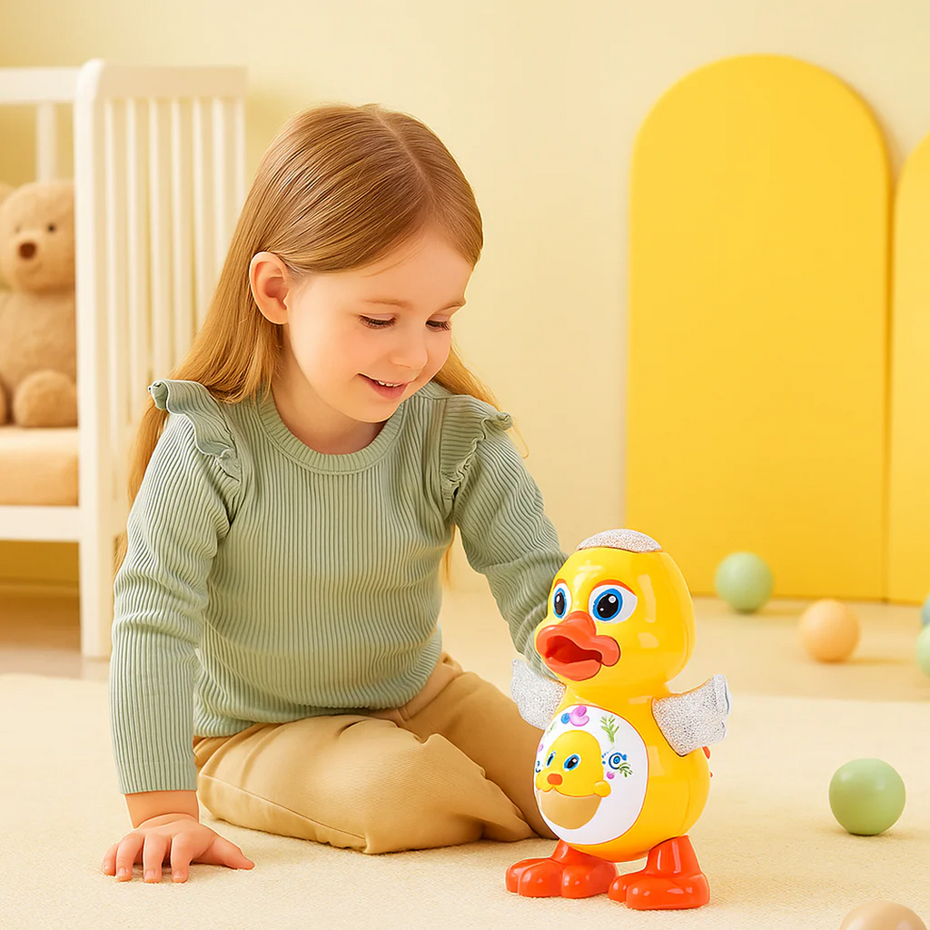 Dancing Duck Toy with Lights and Music