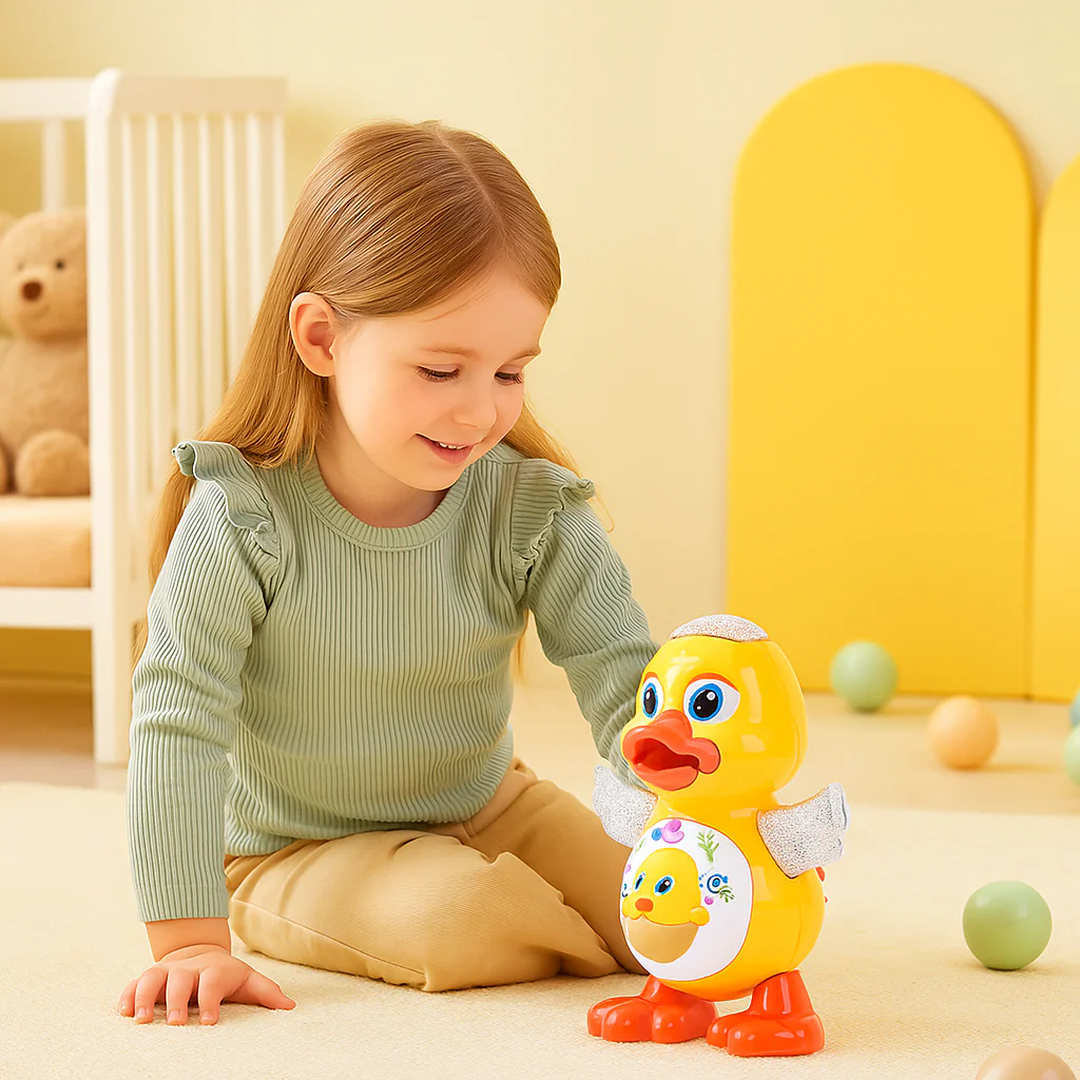 Dancing Duck Toy with Lights and Music