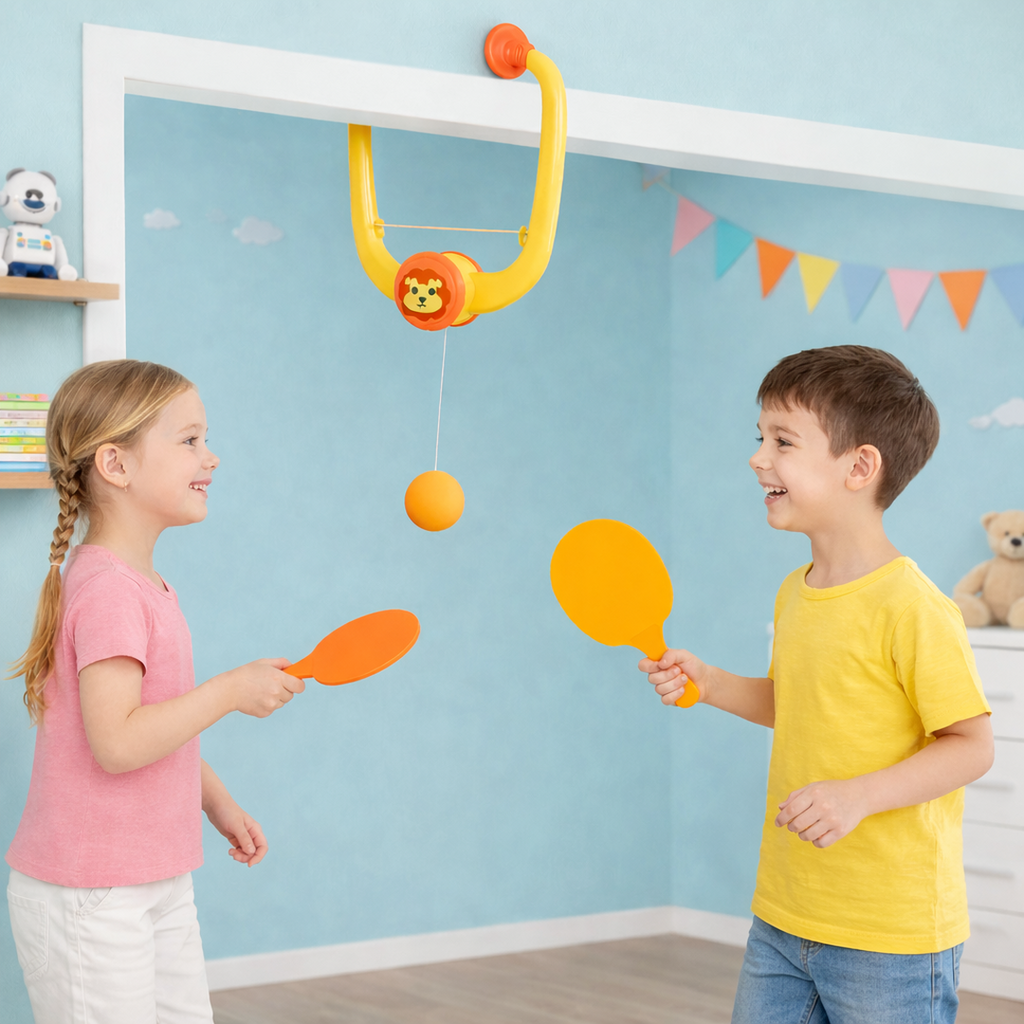 Door Frame Table Tennis Set for Kids