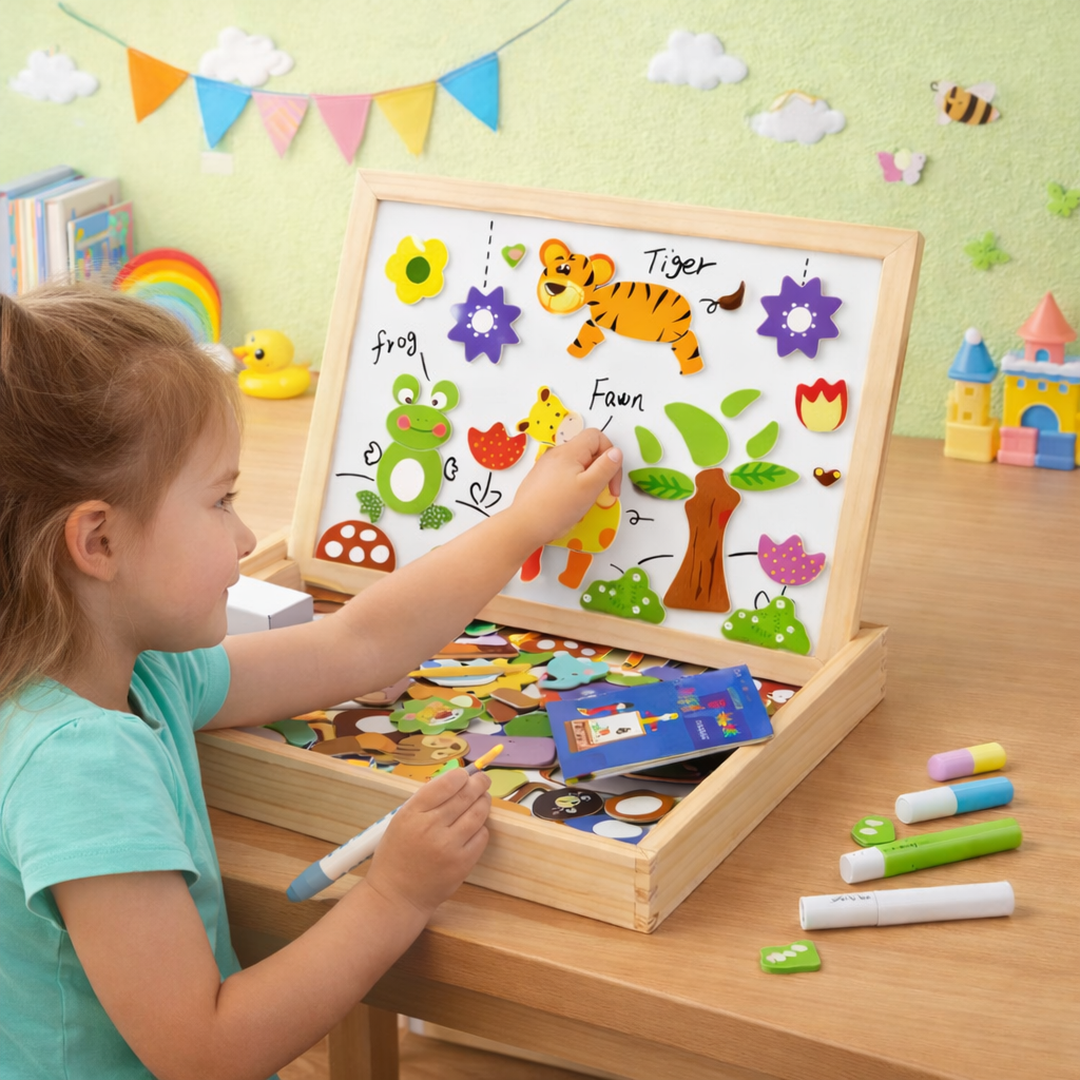Magnetic Drawing Board For Kids