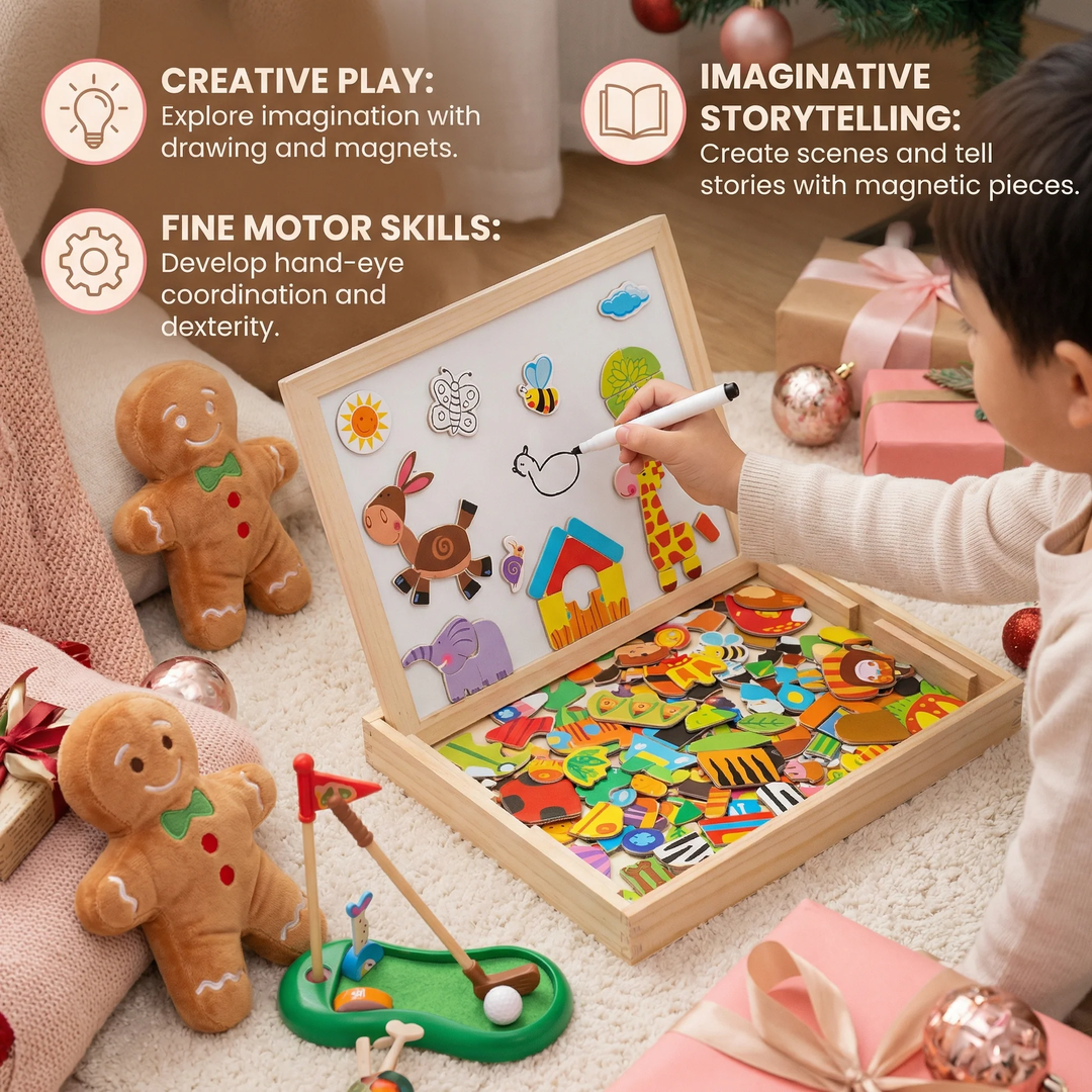 Magnetic Drawing Board For Kids
