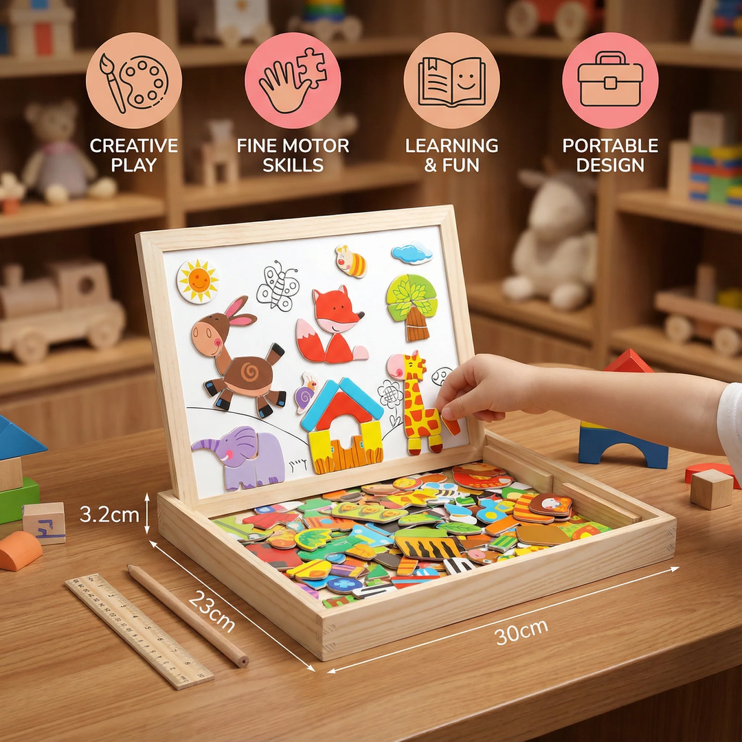 Magnetic Drawing Board For Kids